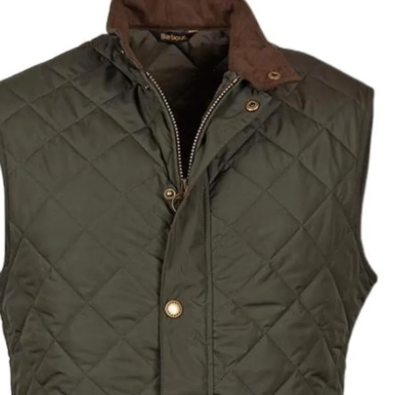 BARBOUR Vests Men Sage Green-3