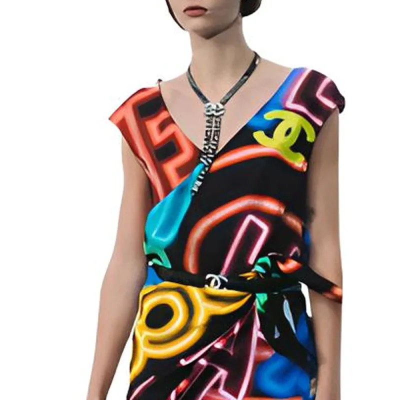 CHANEL SS21 Dress Women's Black-3