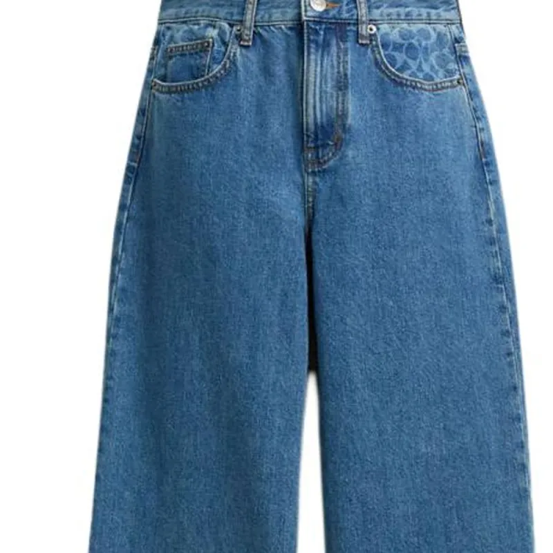 COACH Jeans Women's Blue-4