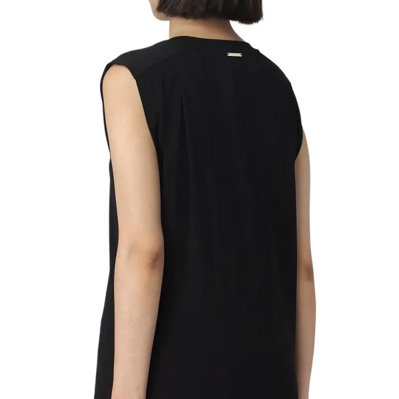 MICHAEL KORS Tank Tops Women's Black-4