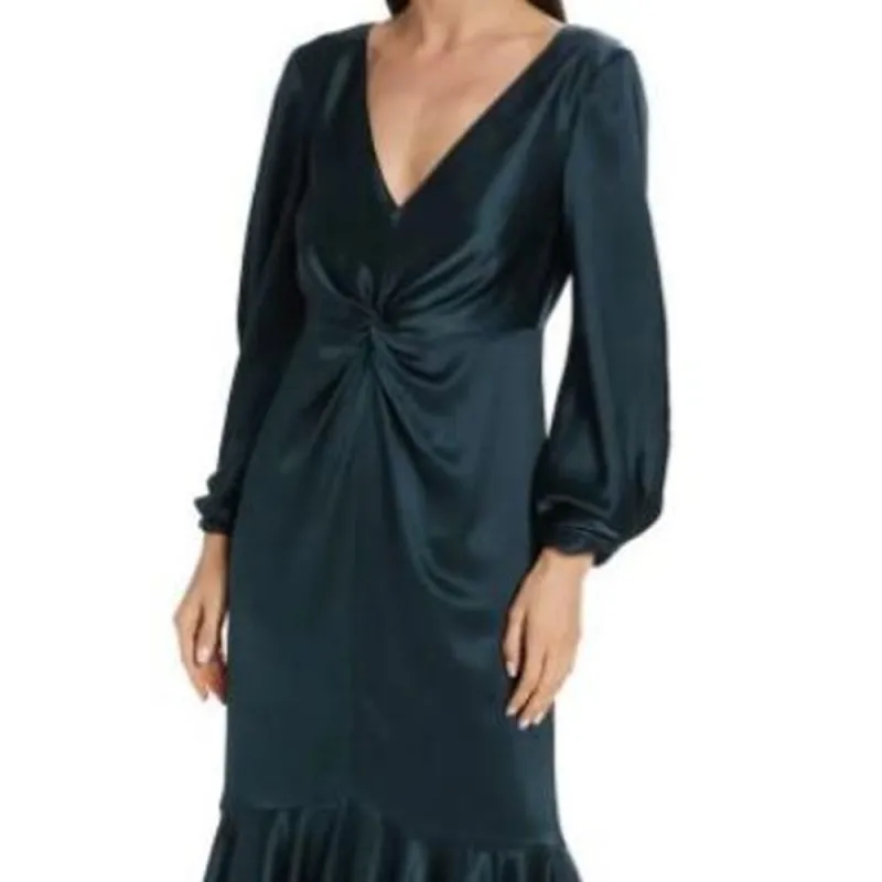 Cinq A Sept Long-Sleeved Dresses Women's Dark Blue-4