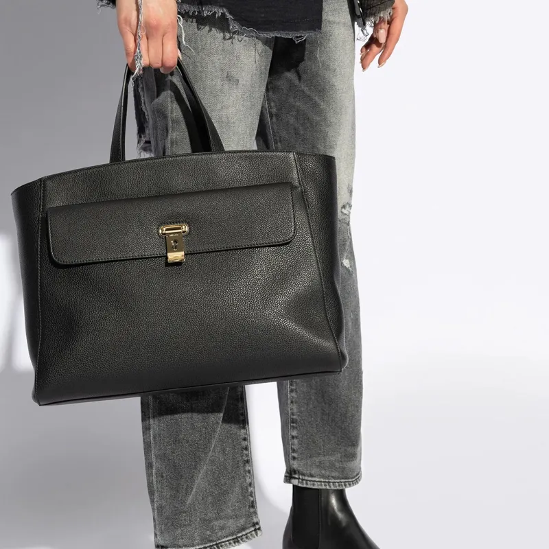 BALLY Lydia Leather Tote Bag-5