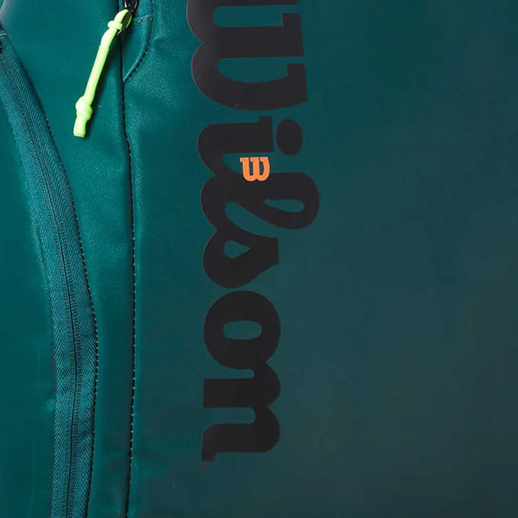 Wilson PU With Polyester Backpack Regular Unisex Green-3