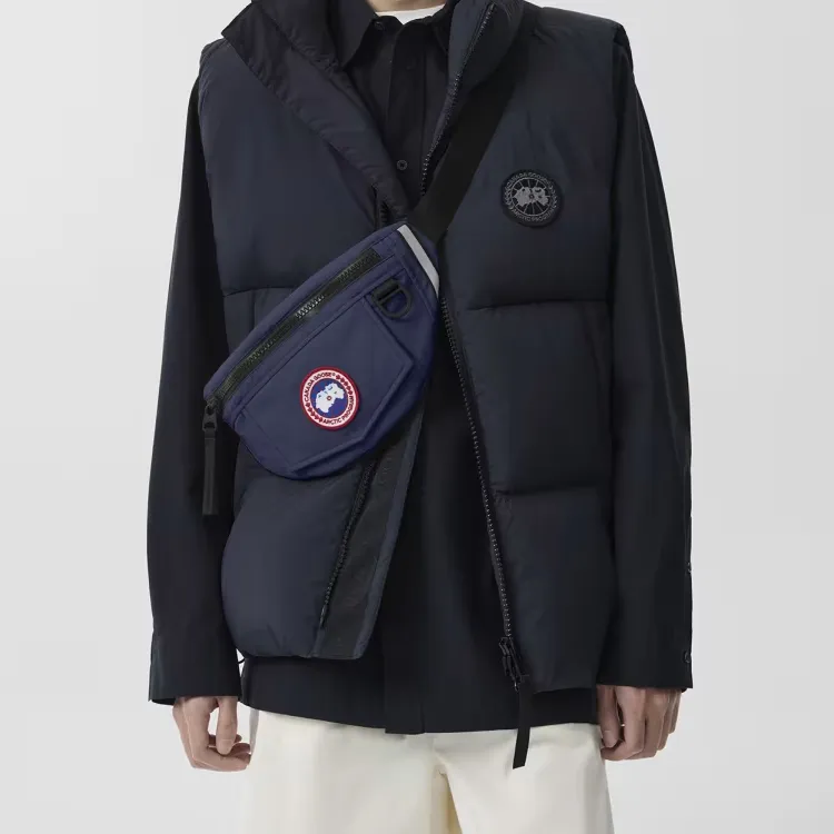 Canada Goose CORDURA® Fabric Crossbody Bags Fanny Pack Women's Sterling Water Blue-4