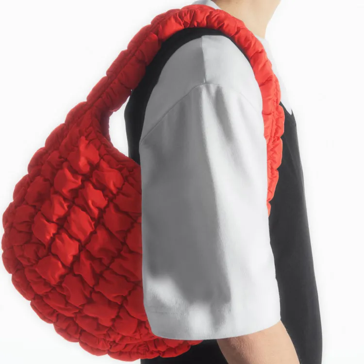 COS Polyester Handbag Shoulder Bag Regular Women's Red-3