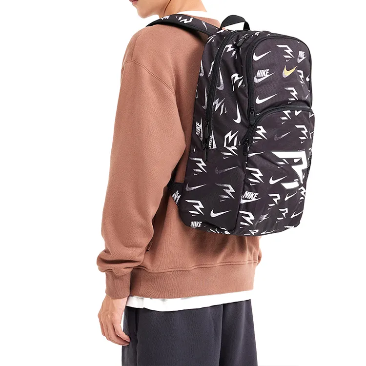 Nike Polyester Backpack Regular Unisex Jet Black-4
