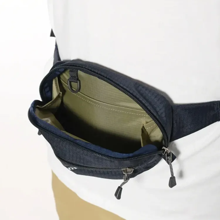 MONTBELL Nylon Fanny Pack Small Size Unisex Marine Blue-3