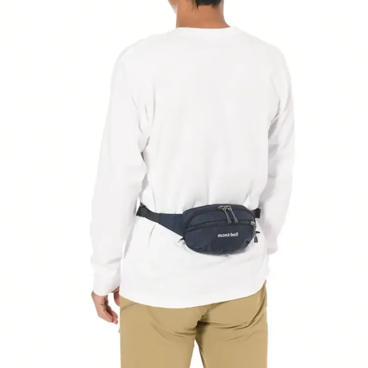 MONTBELL Nylon Fanny Pack Small Size Unisex Marine Blue-1