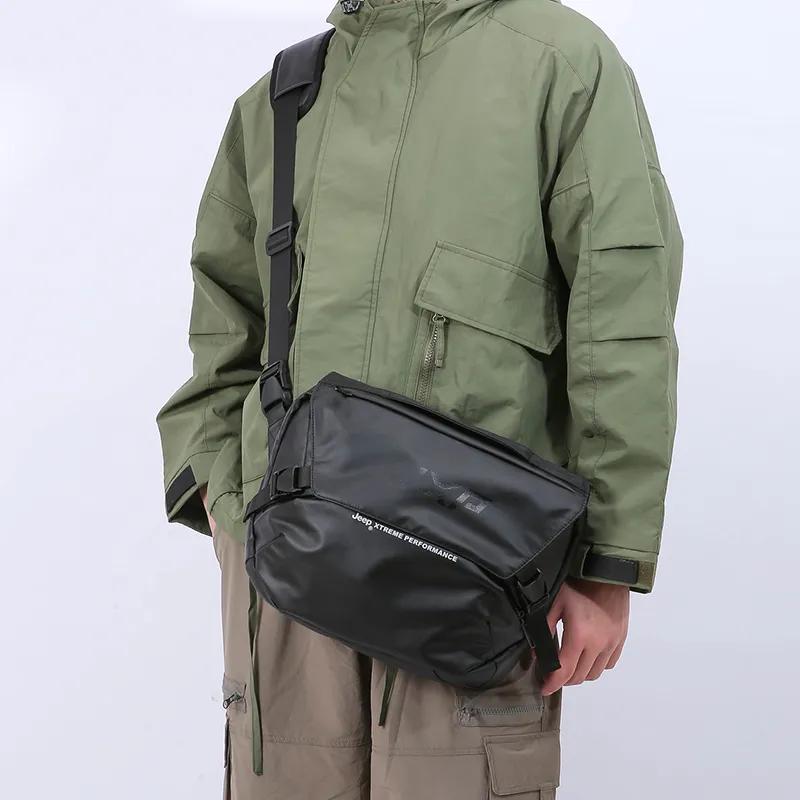 Jeep Fabric Outdoor Hiking Bag Backpacks Regular Unisex Black-16