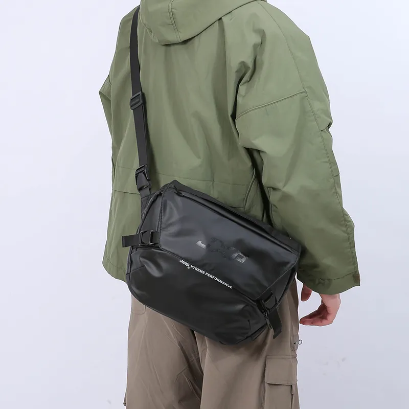 Jeep Fabric Outdoor Hiking Bag Backpacks Regular Unisex Black-13