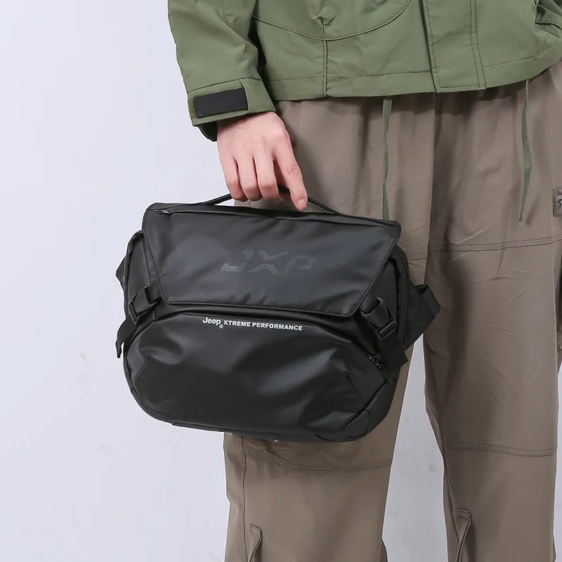 Jeep Fabric Outdoor Hiking Bag Backpacks Regular Unisex Black-11