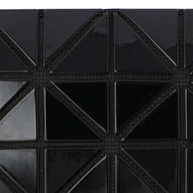 ISSEY MIYAKE Card Case PVC Access Control Card Traffic Card Business Card Holder Zero Wallet Card Holder Unisex Black-4