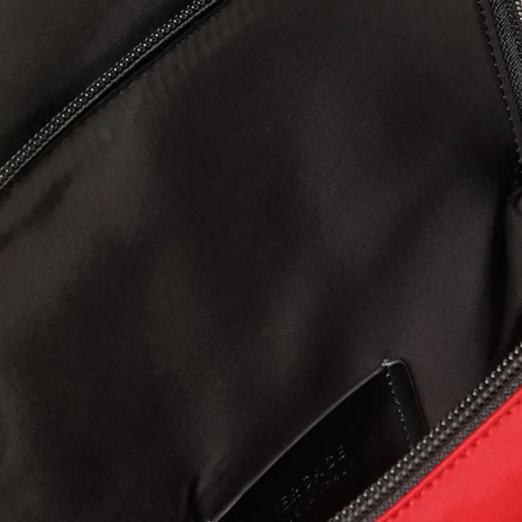 VERSACE Nylon Fabric Sling Bag, Shoulder Bag Men's Red-2