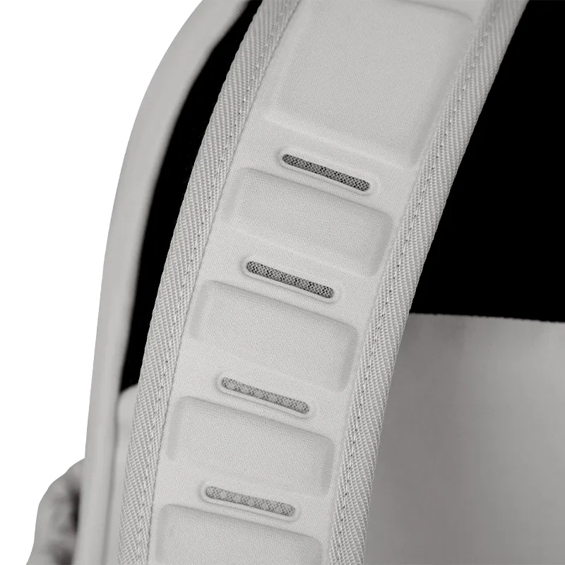 LiNing Polyester Backpack Regular Unisex White & Black-3