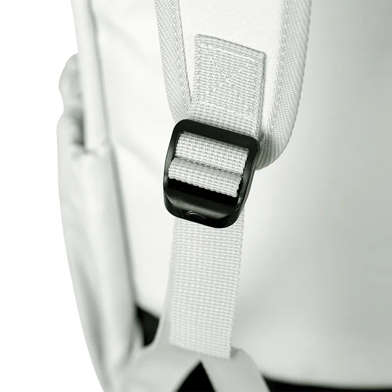 LiNing Polyester Backpack Regular Unisex White & Orange-4