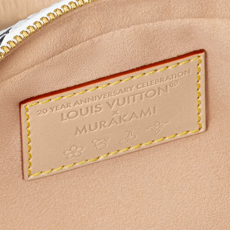 LOUIS VUITTON X Takashi Murakami Handbag East West White Multicolored-4