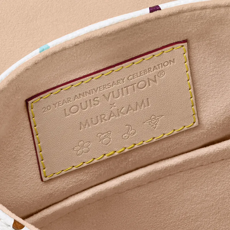 LOUIS VUITTON X Takashi Murakami Venice Backpack White Multicolored-4