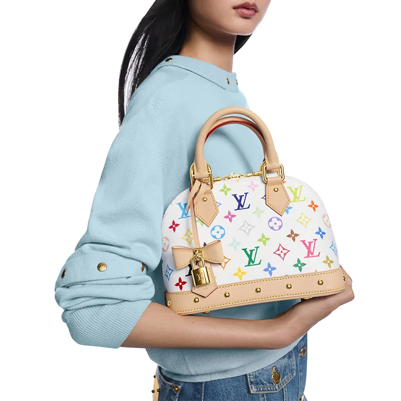 LOUIS VUITTON X Takashi Murakami Alma Bb White Multicolored-7