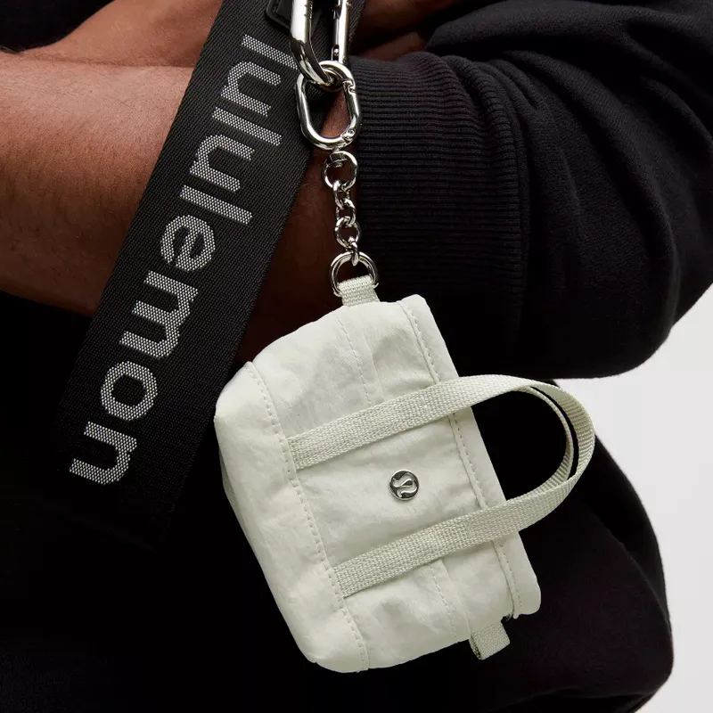 Lululemon Recycled Nylon Coin Purse Women's Bone White-2
