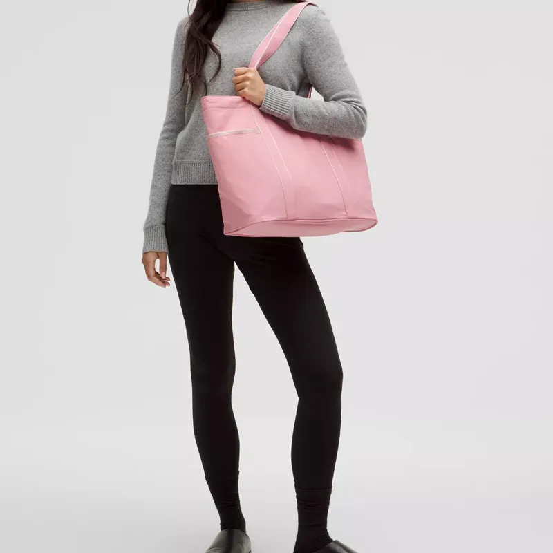 Lululemon Recycled Nylon Tote Bag, Shopping Bag, Shoulder Bag Women's Pink-2