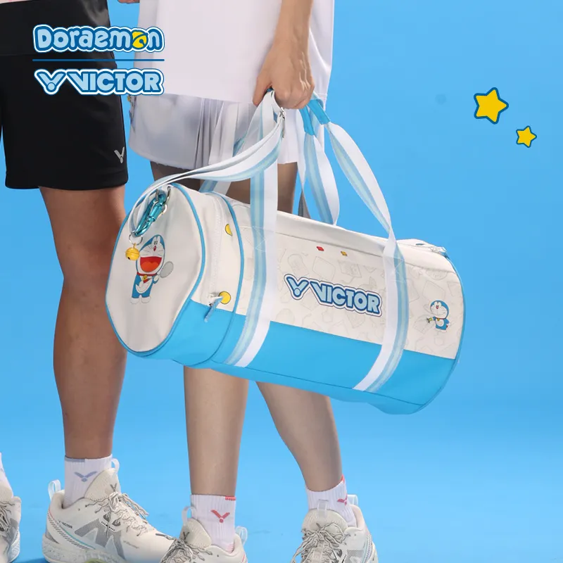 VICTOR Badminton Racket Bags Multipurpose Strap White & Blue Unisex-3