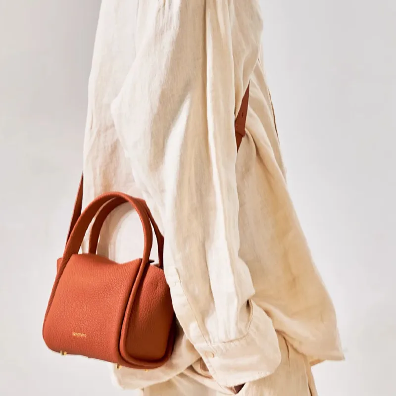 Songmont Cow Leather Crossbody Cell Phone Handbag Women's Multicolor-78