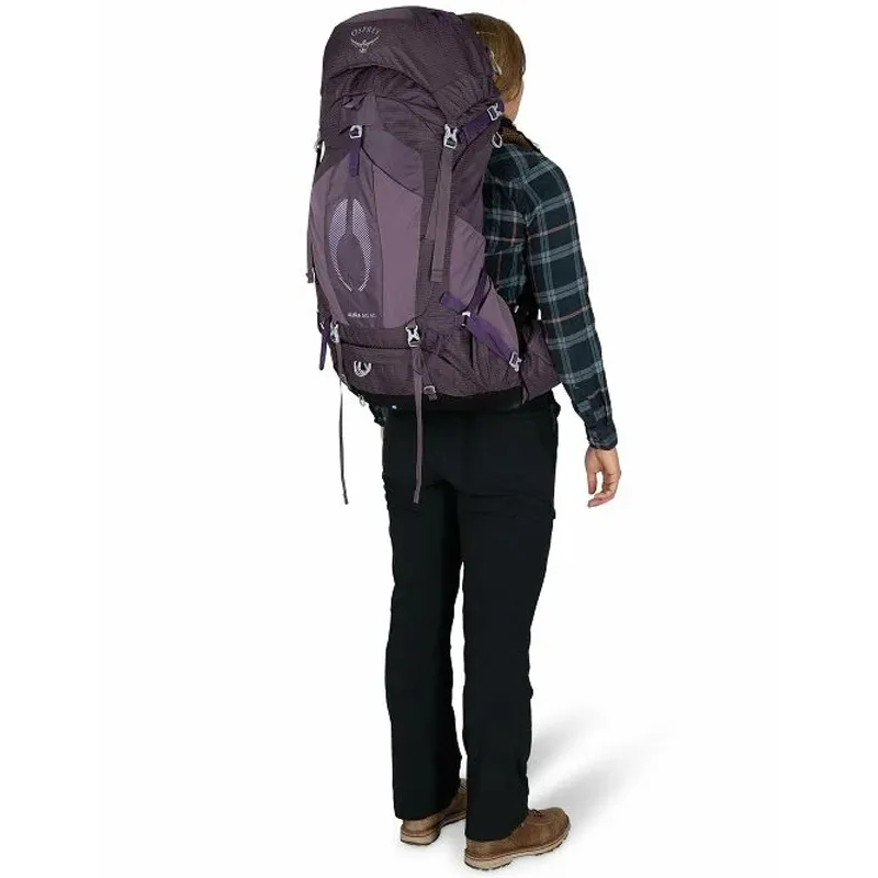 OSPREY Nylon Outdoor Mountaineering Bag Backpack Women's Enchanting Purple-3