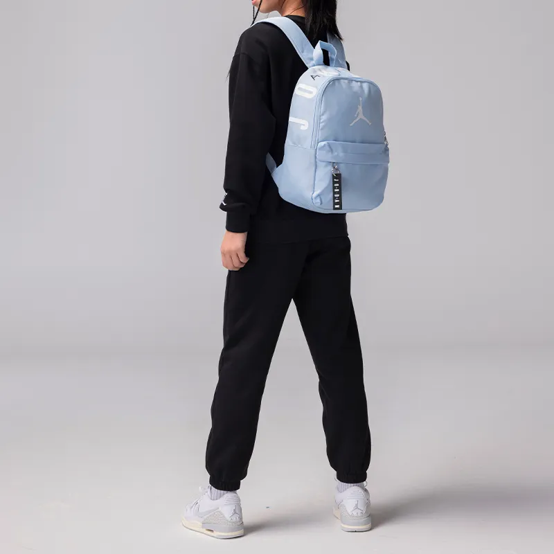Jordan Polyester Backpack Trumpets Unisex Blue-4