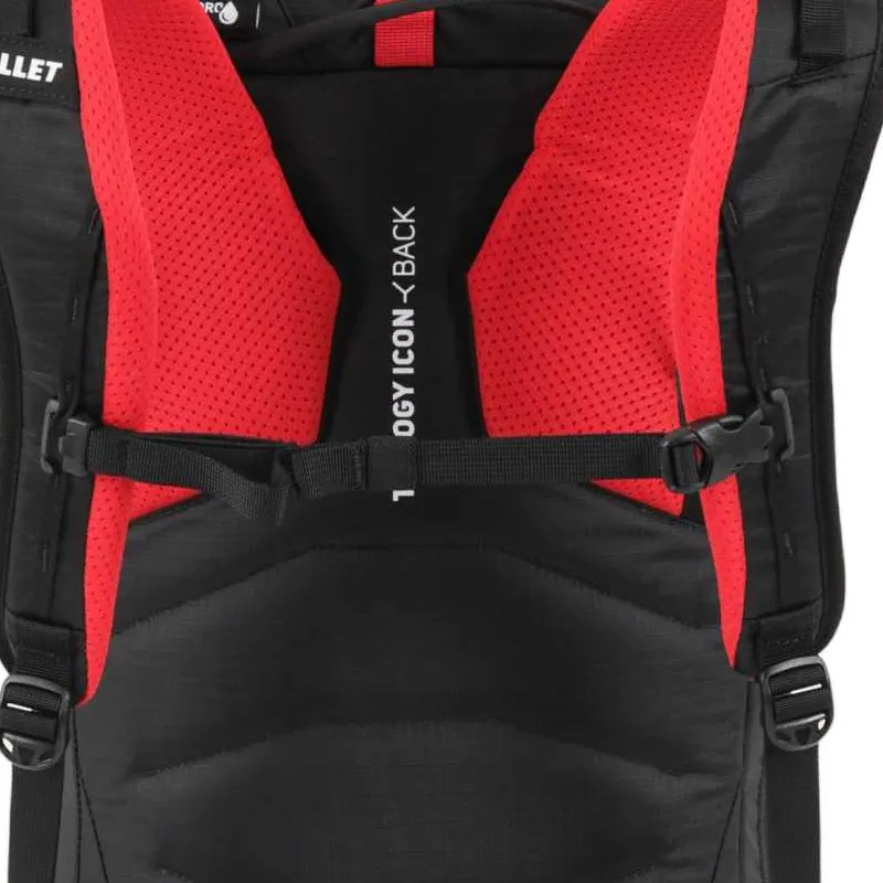 MILLET Nylon And Polyamide Outdoor Hiking Bag Backpacks Unisex Black-3