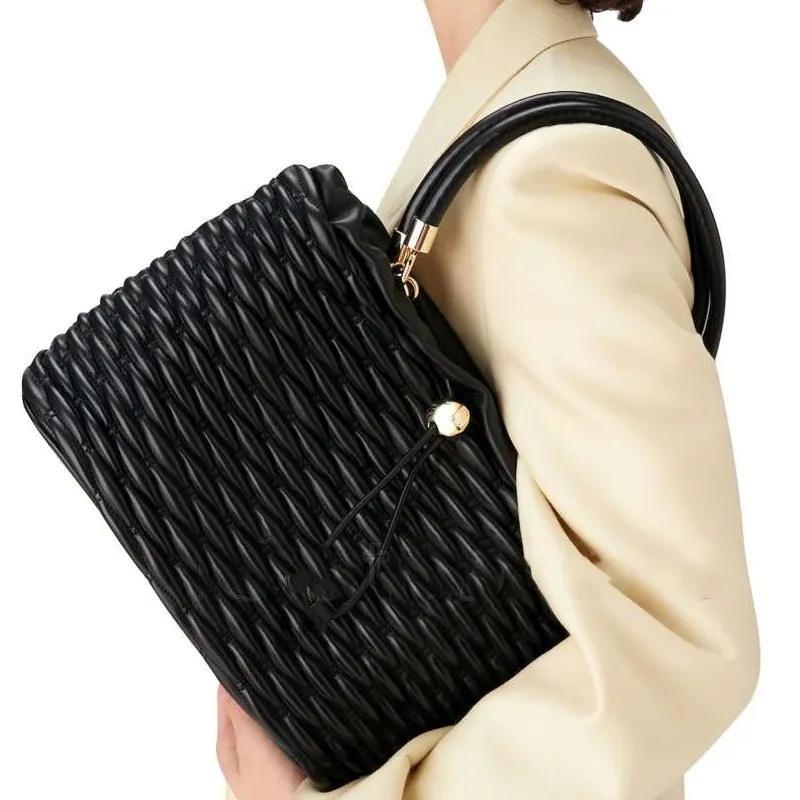 Furla Calfskin One Shoulder Handbags Regular Women's Black-4
