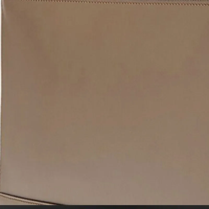 FENDI Cow Leather Clutch Medium Size Women's Brown-4