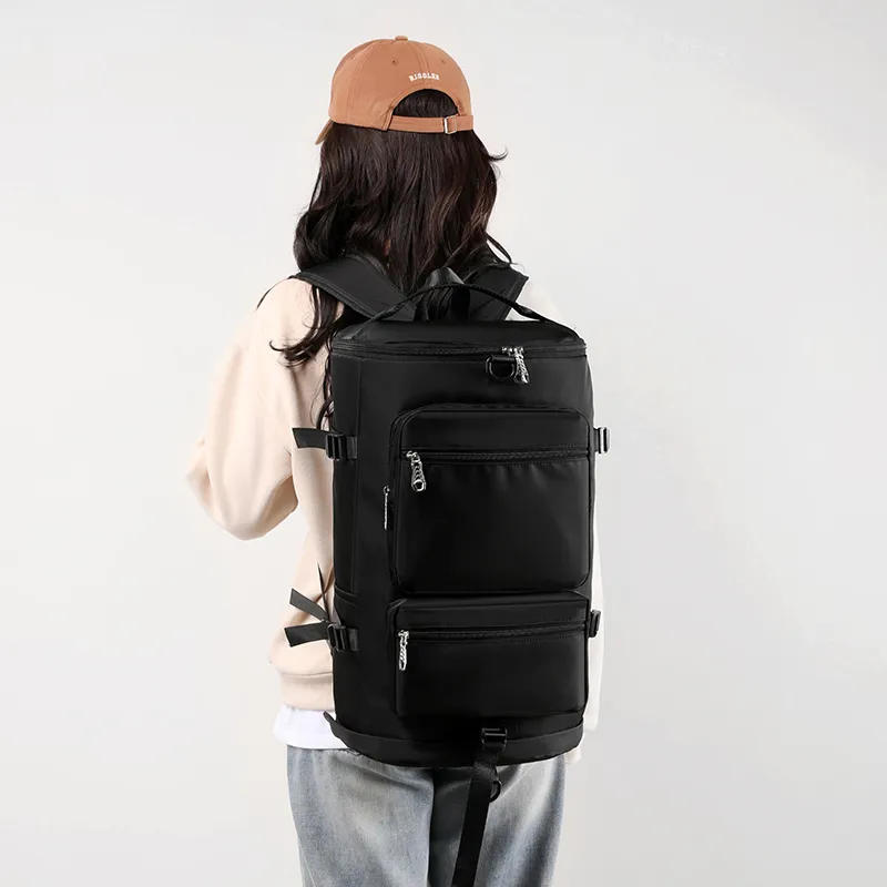 AUNG Nylon Backpack Unisex Multicolor-5