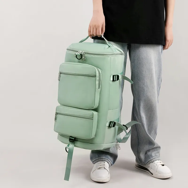 AUNG Nylon Backpack Unisex Multicolor-13