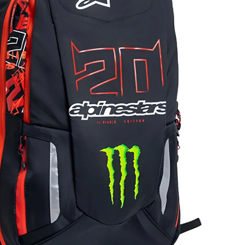 ALPINESTARS 25L Backpacks Polyester FQ20 Black Red Unisex-3