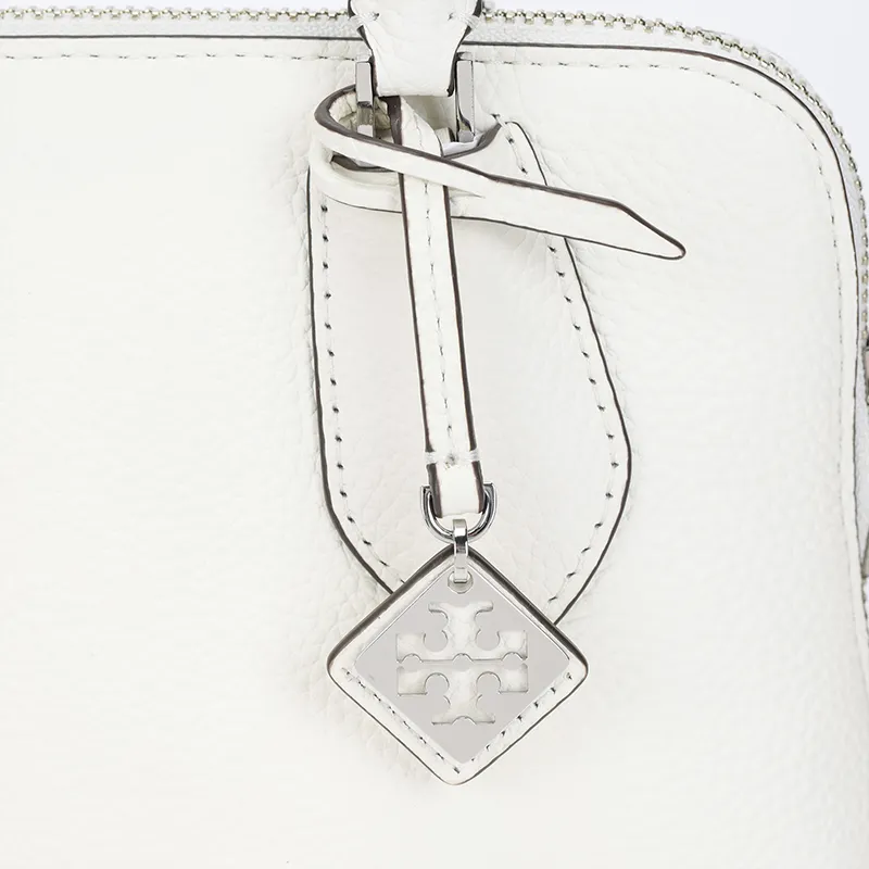 TORY BURCH Cow Leather Shoulder Bag, Crossbody Bag, Handbag Mini Women's White-4