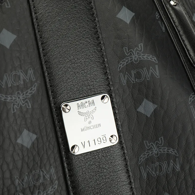 MCM Liz Visetos Shoulder Bags-4