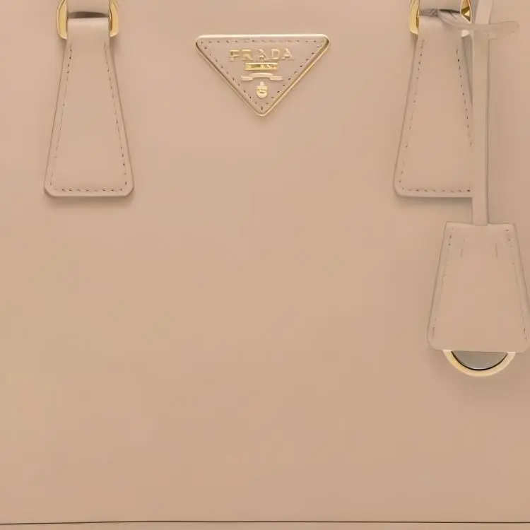 PRADA Galleria Killer Bag Leather Shoulder Bag Crossbody Bag Handbag Medium Size Women's Sand Yellow-3