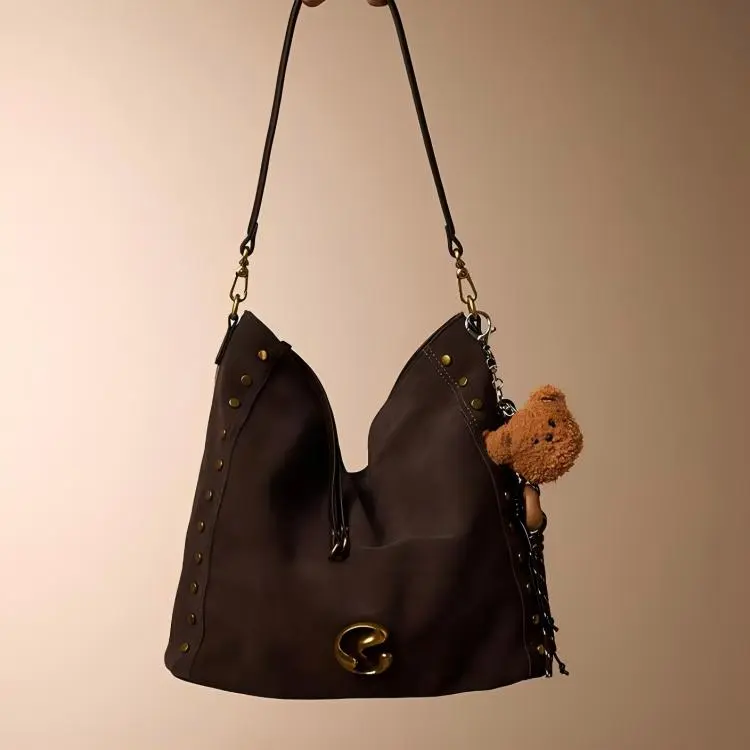 JACD Polyester Bag Accessories Mini Unisex Bear Bagel-2