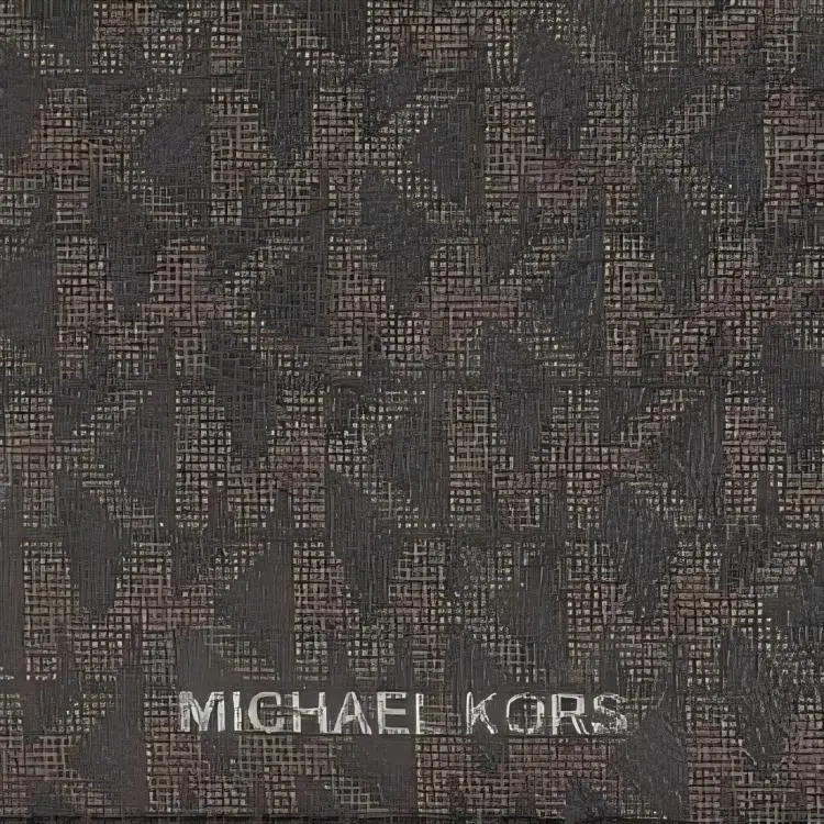 MICHAEL KORS Greyson Logo Printed Canvas Wallet Men's Brown-3