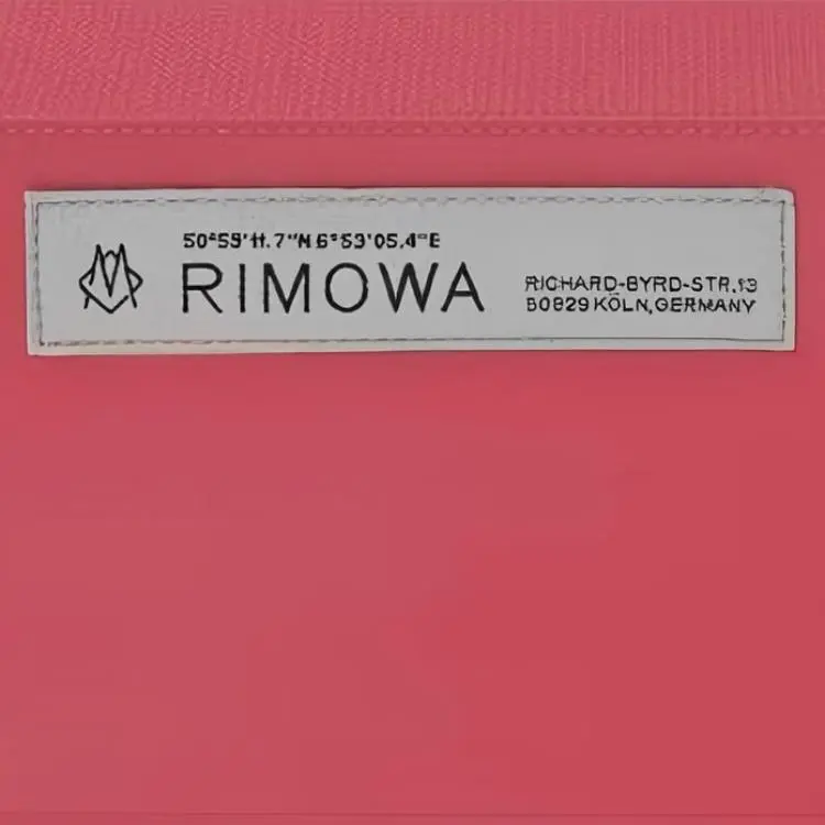 RIMOWA Recycled Nylon Storage Bag Medium Size Women's Garnet Red-3