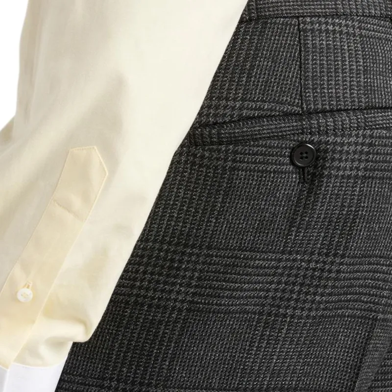 PRADA Prince Of Wales Check Trousers-4