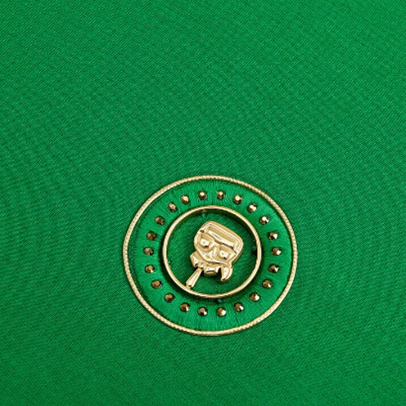 KARL LAGERFELD SS24 T Shirt Men's Dark Green-3