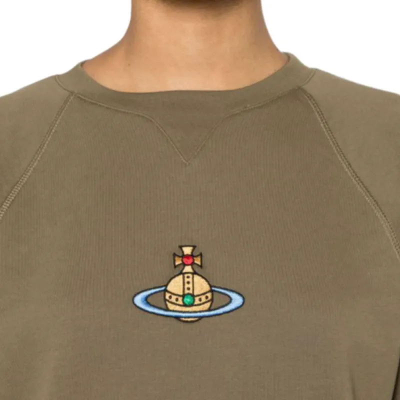 Vivienne Westwood Orb Embroidered Crewneck Sweatshirt-4