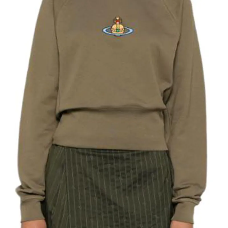 Vivienne Westwood Orb Embroidered Crewneck Sweatshirt-5