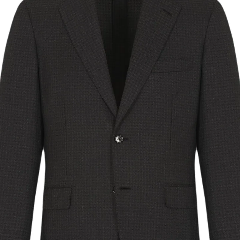 BRIONI FW24 Business Suits Men's Charcoal Gray-5