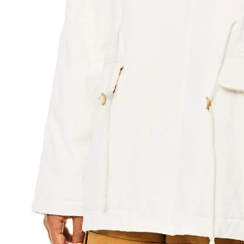 LOEWE SS21 Parka Coat Men's White-7