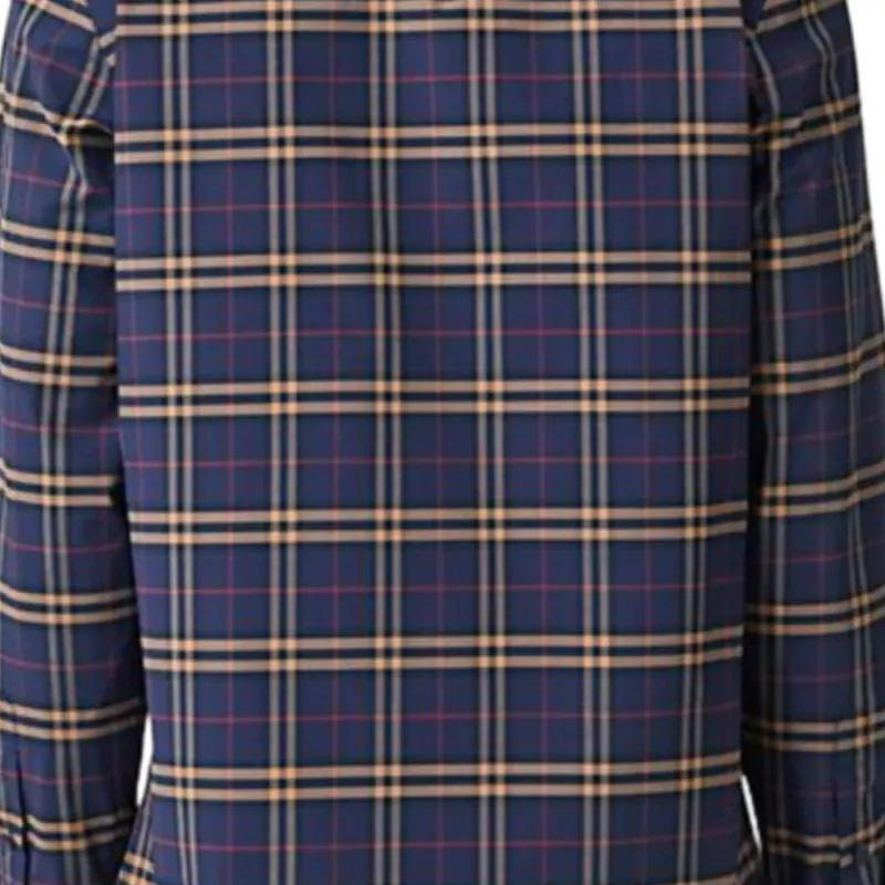 Burberry Shirts Men Blue-6