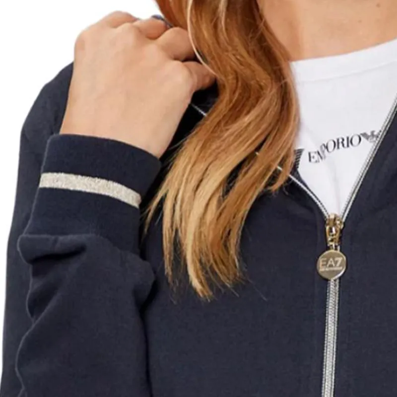 EMPORIO ARMANI SS23 Jackets Coats Women's Marine Blue-5