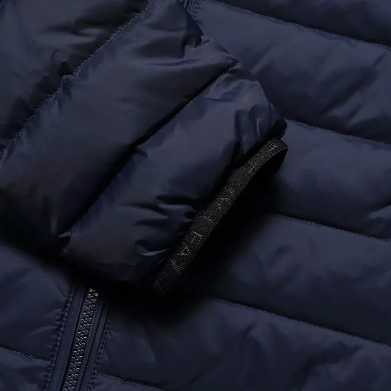 EMPORIO ARMANI EA7 Down Jacket Men's Navy Blue-3