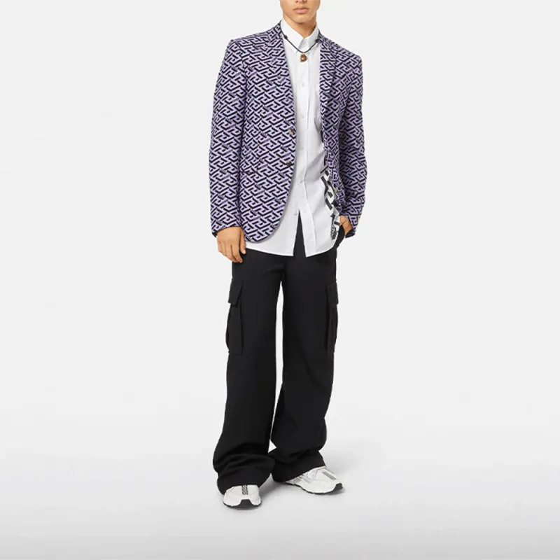 VERSACE Shirts Men White-3